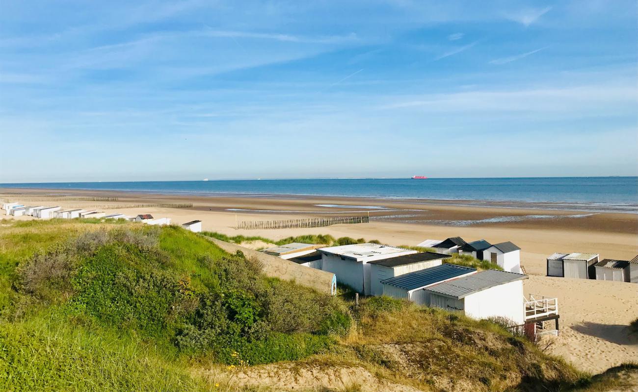 Foto af Calais strand med lys sand overflade