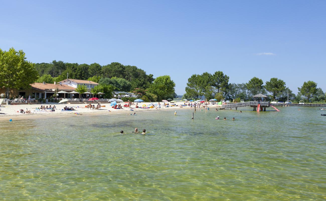 Foto af Plage de Maguide Biscarrosse med lys sand overflade