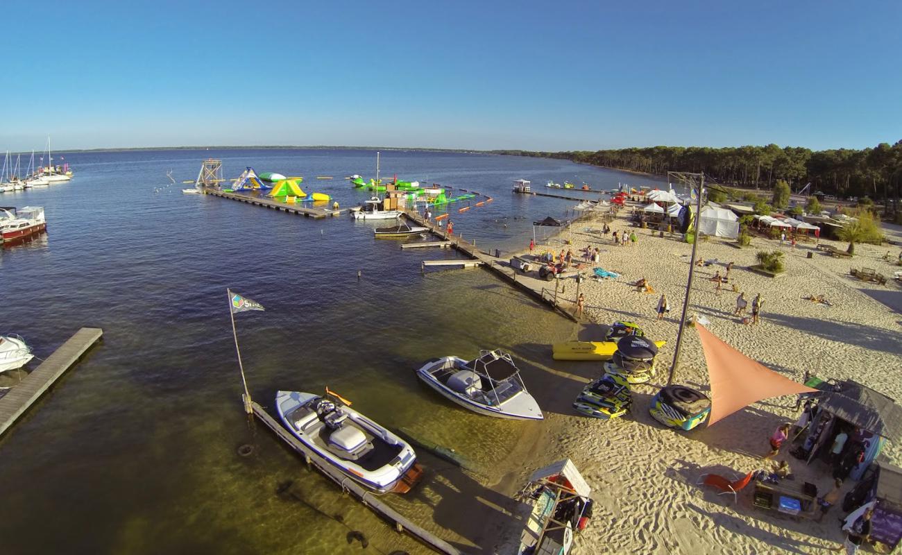 Foto af Plage de Biscarrosse med lys sand overflade