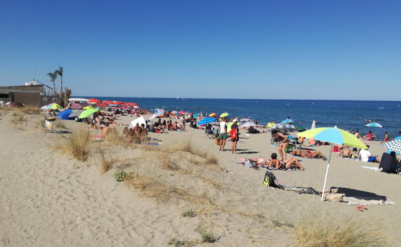 Foto af Plage Perpignan med lys sand overflade