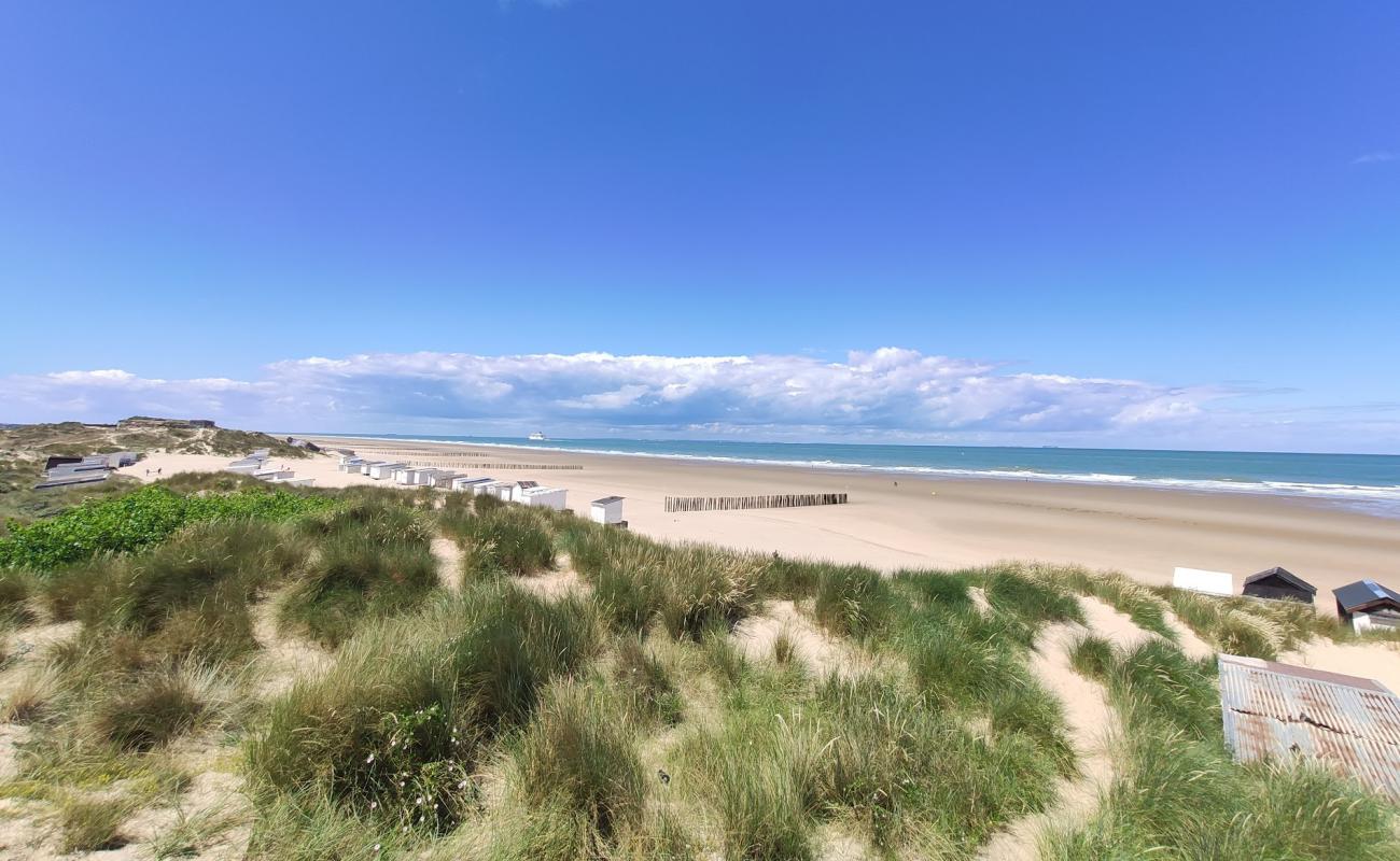 Foto af Bleriot Strand med lys sand overflade