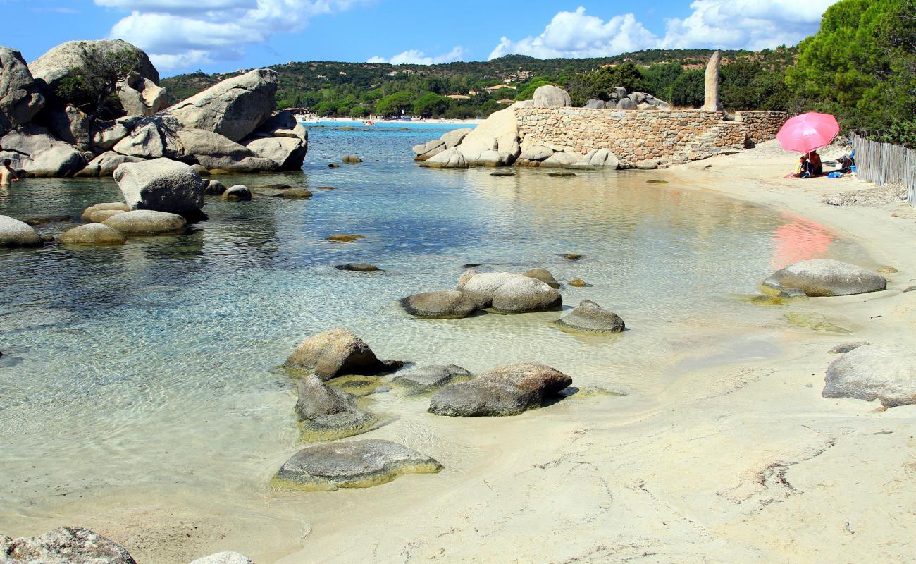 Foto af Tamaricciu Strand med lys sand overflade