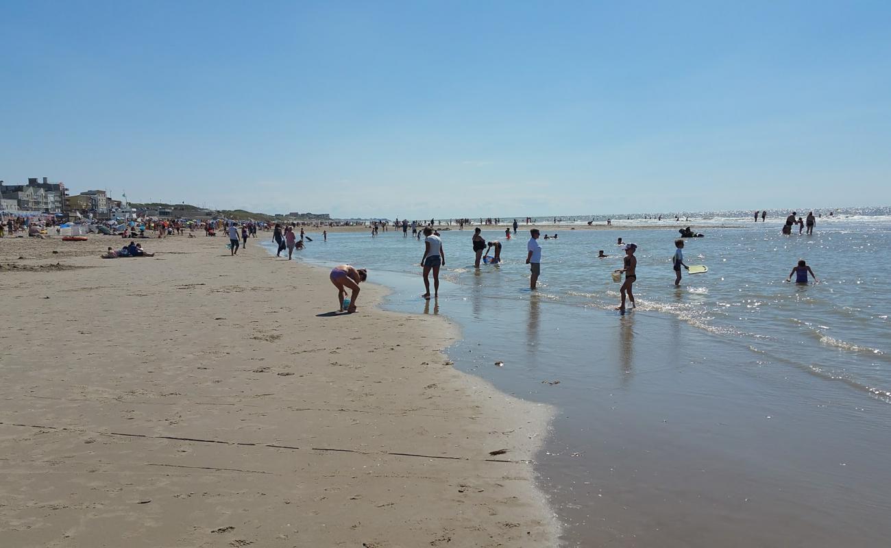 Foto af Plage de Stella med lys fint sand overflade