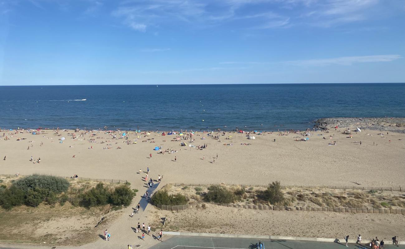 Foto af Narbonne Strand med lys sand overflade