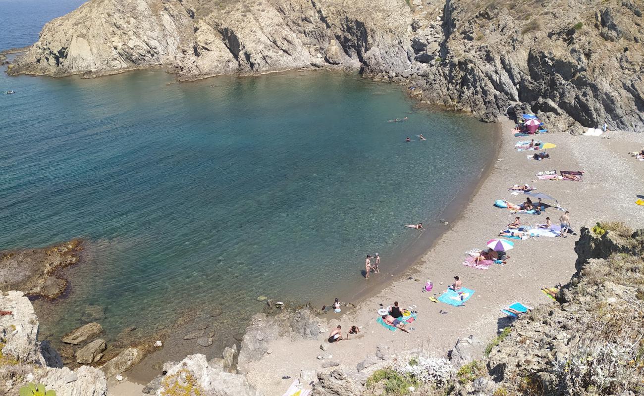 Foto af Plage du Troc med grå fin sten overflade