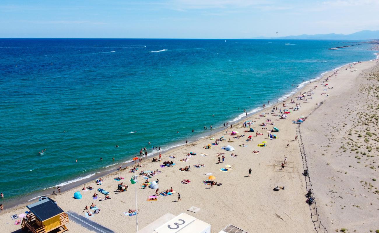 Foto af Plage du Lydia med lys sand overflade