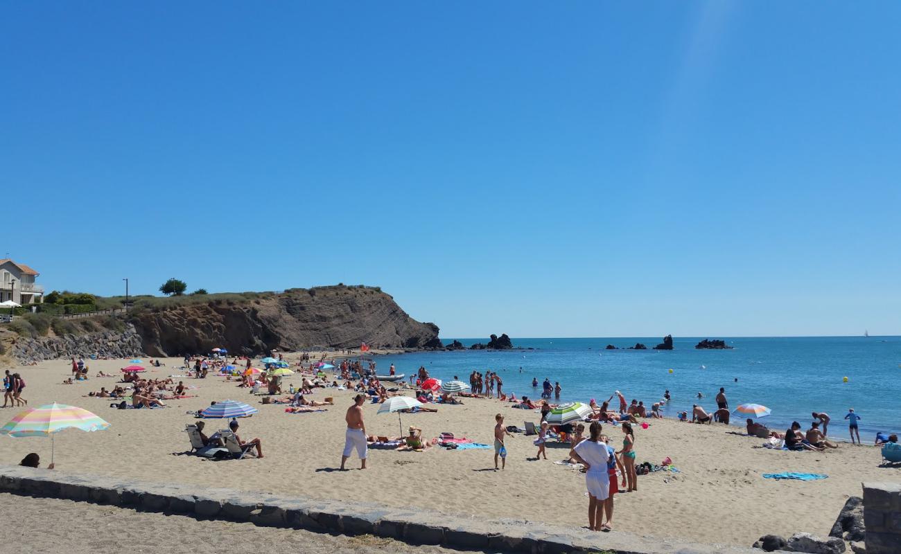 Foto af Plage de La Plagette med lys sand overflade