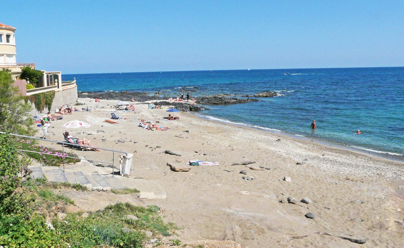 Foto af Plage de la Dalle med lys sand overflade