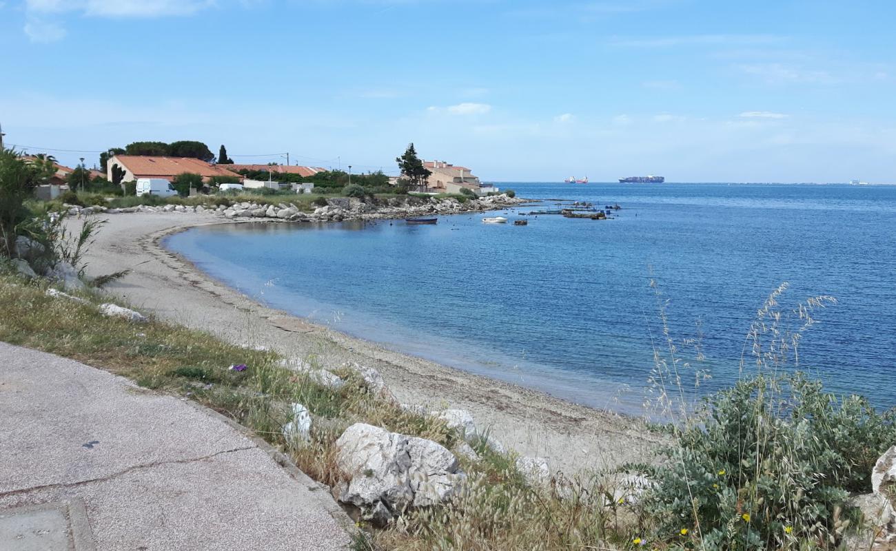 Foto af Plage de Bottai med gråt sand og småsten overflade