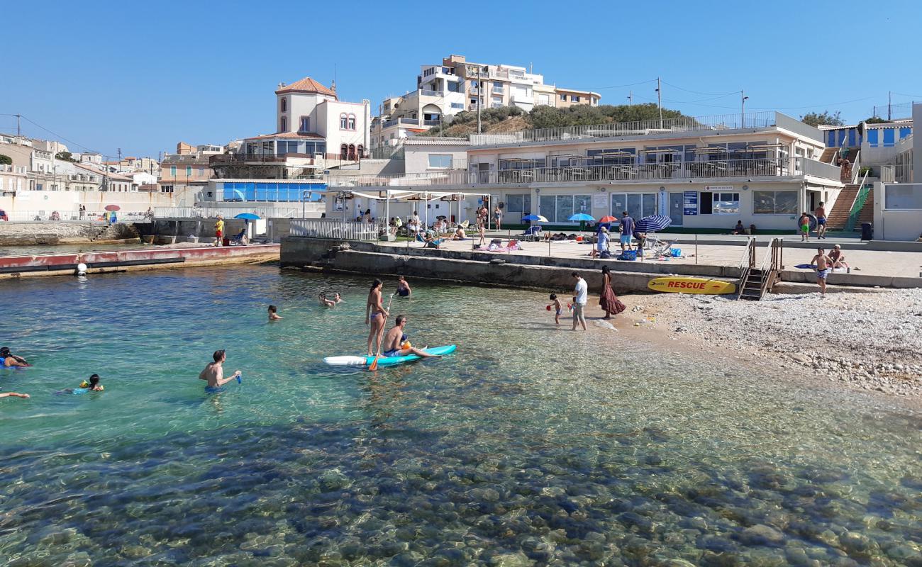 Foto af Les Bains Militaires Plage med grå sten overflade