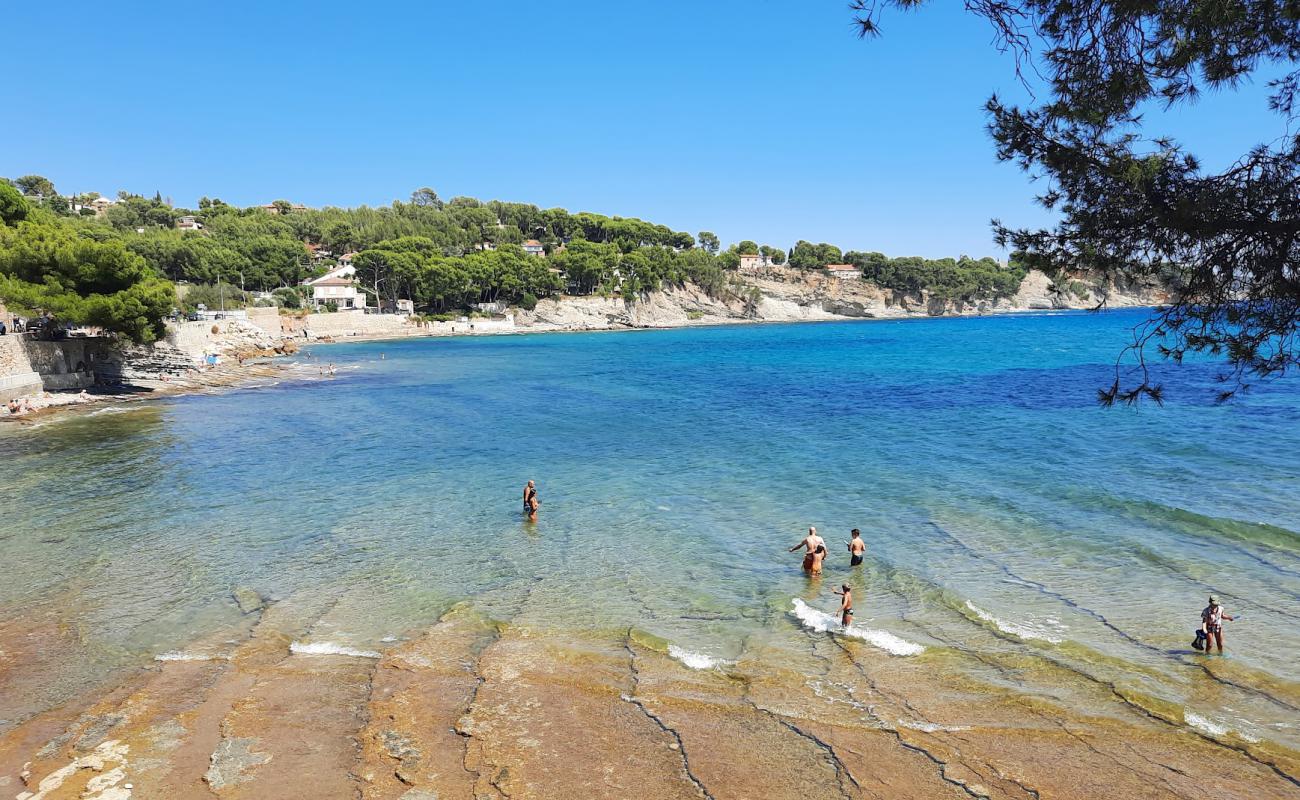 Foto af Plage d'Arene Cros med sten overflade