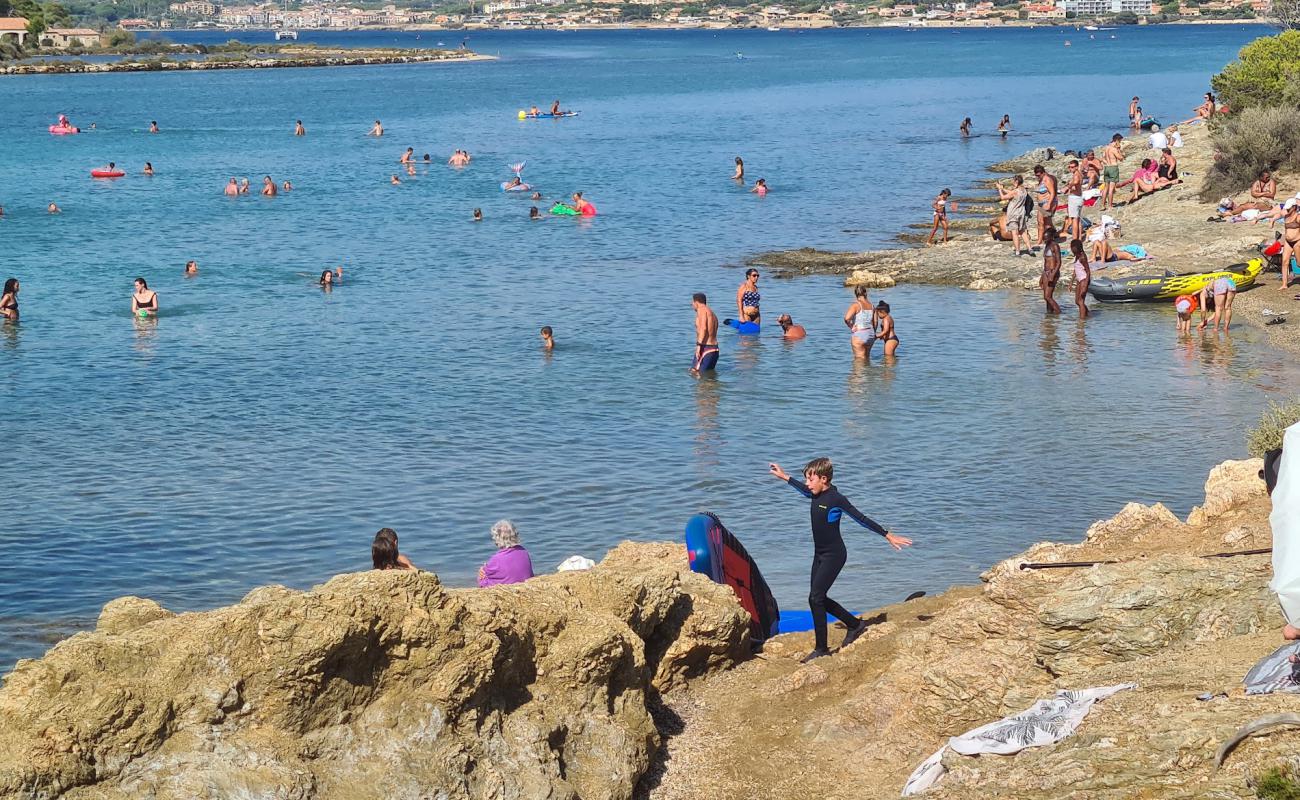 Foto af Plage du Gaou med sten overflade