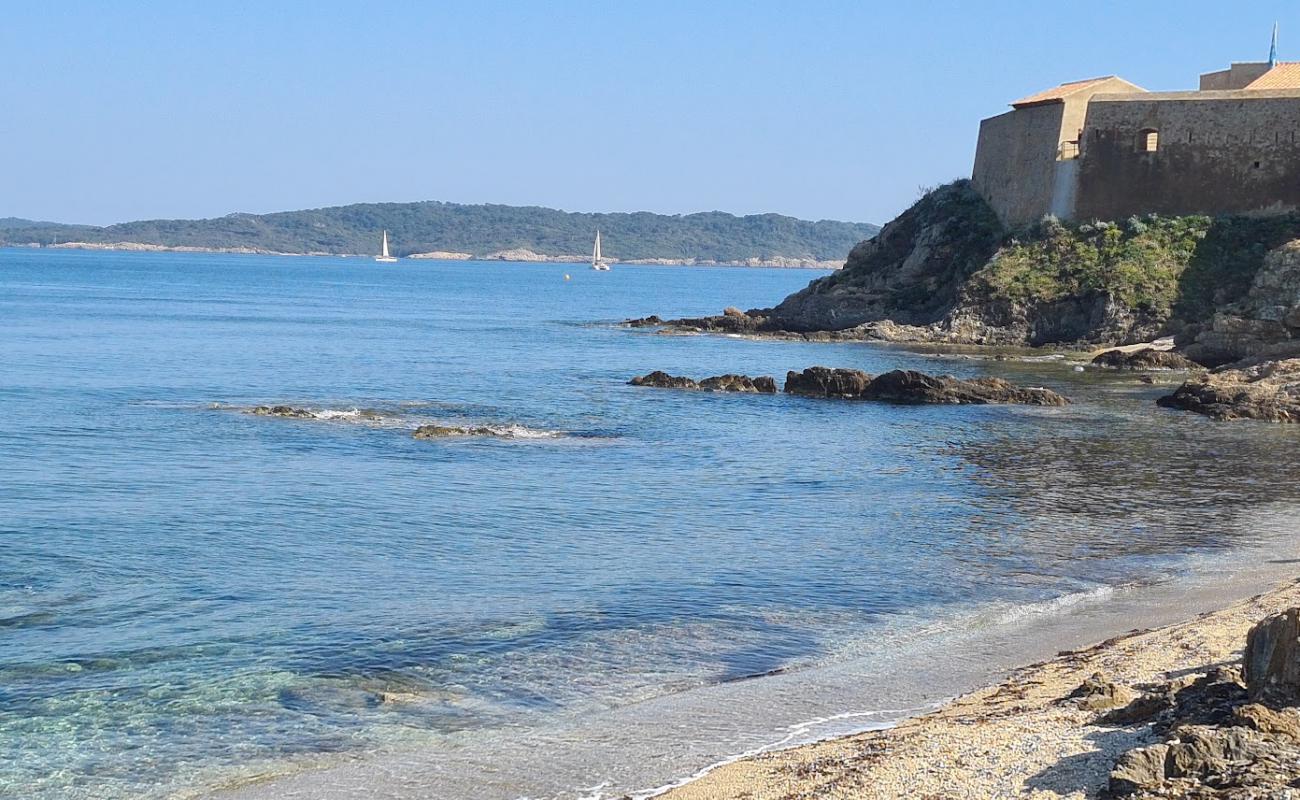 Foto af Plage de la Tour Fondue med lys sand overflade