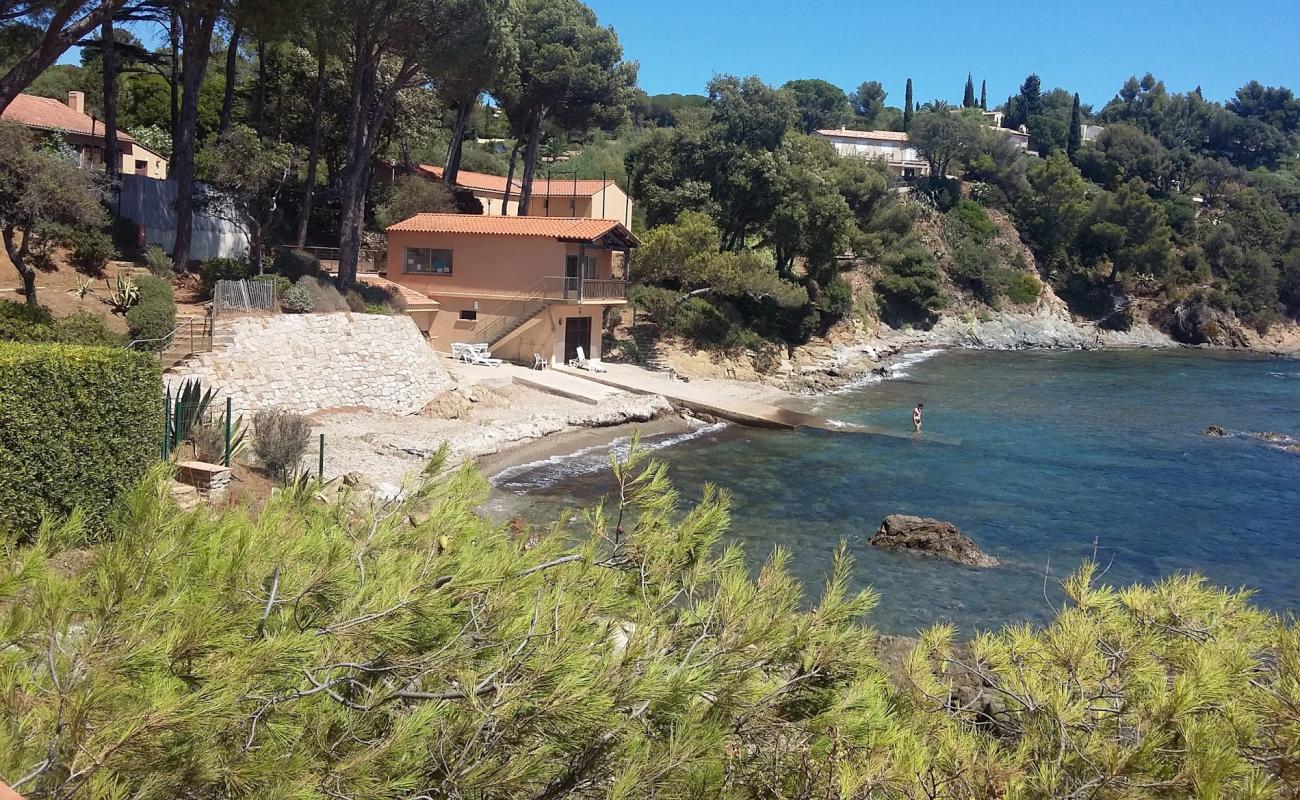 Foto af Plage de la Bouillabaisse med grå fin sten overflade