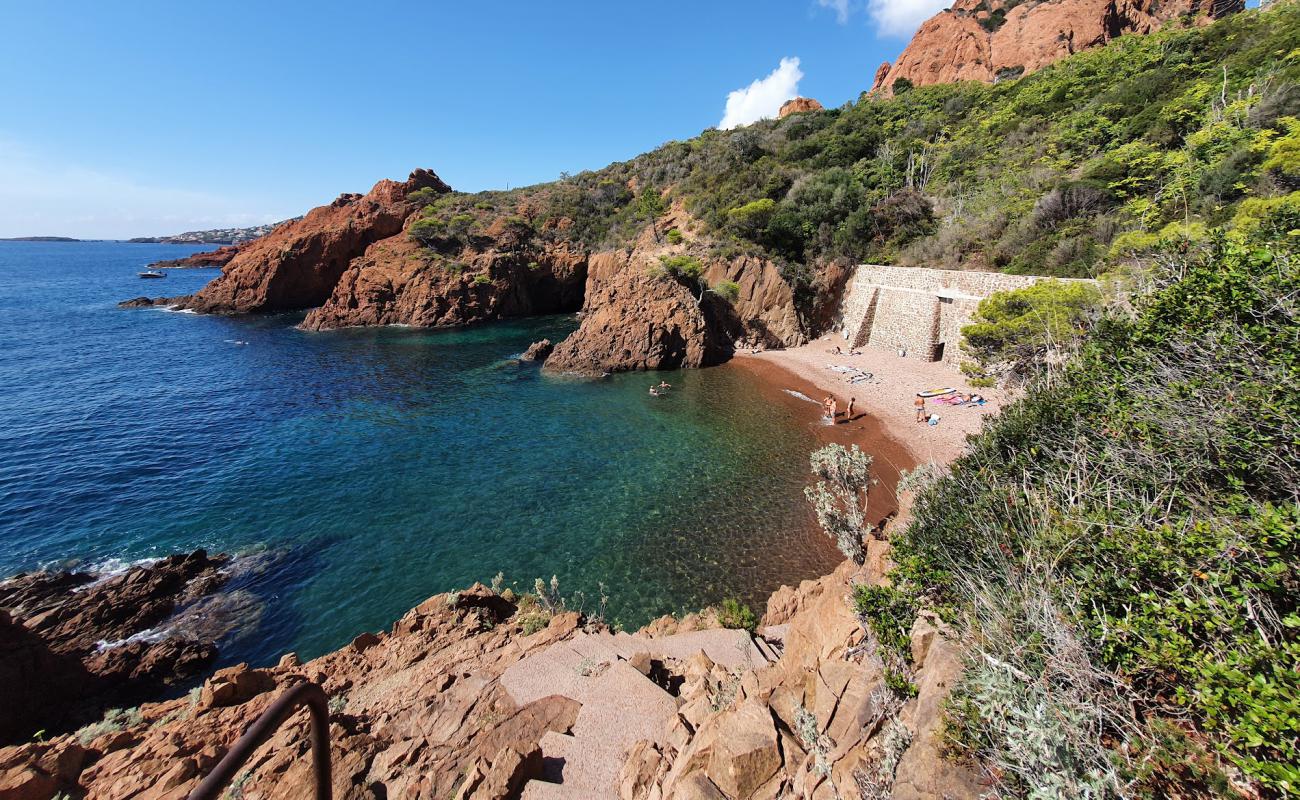 Foto af Calanque de Saint-Barthelemy med grå sten overflade