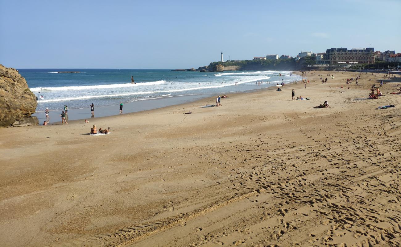 Foto af Plage Miramar med lys sand overflade