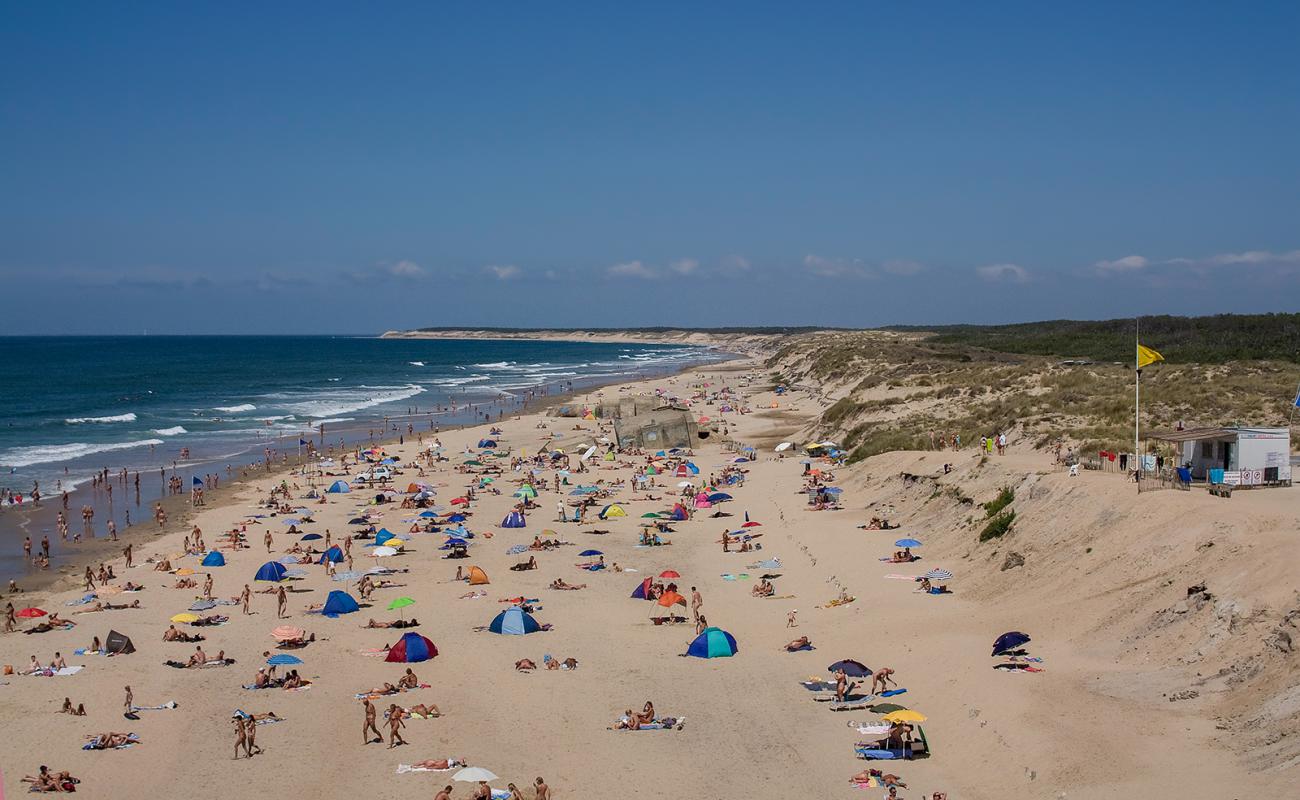 Foto af Plage d'Euronat med lys sand overflade