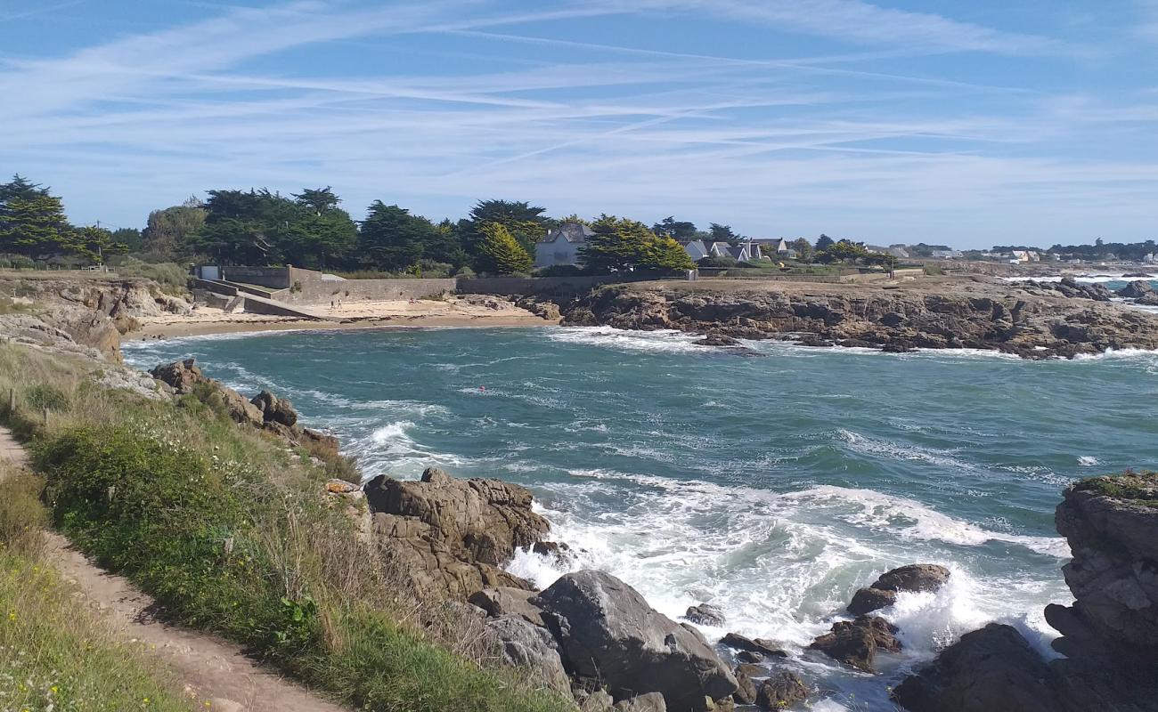 Foto af Plage du Dervin med lys sand overflade