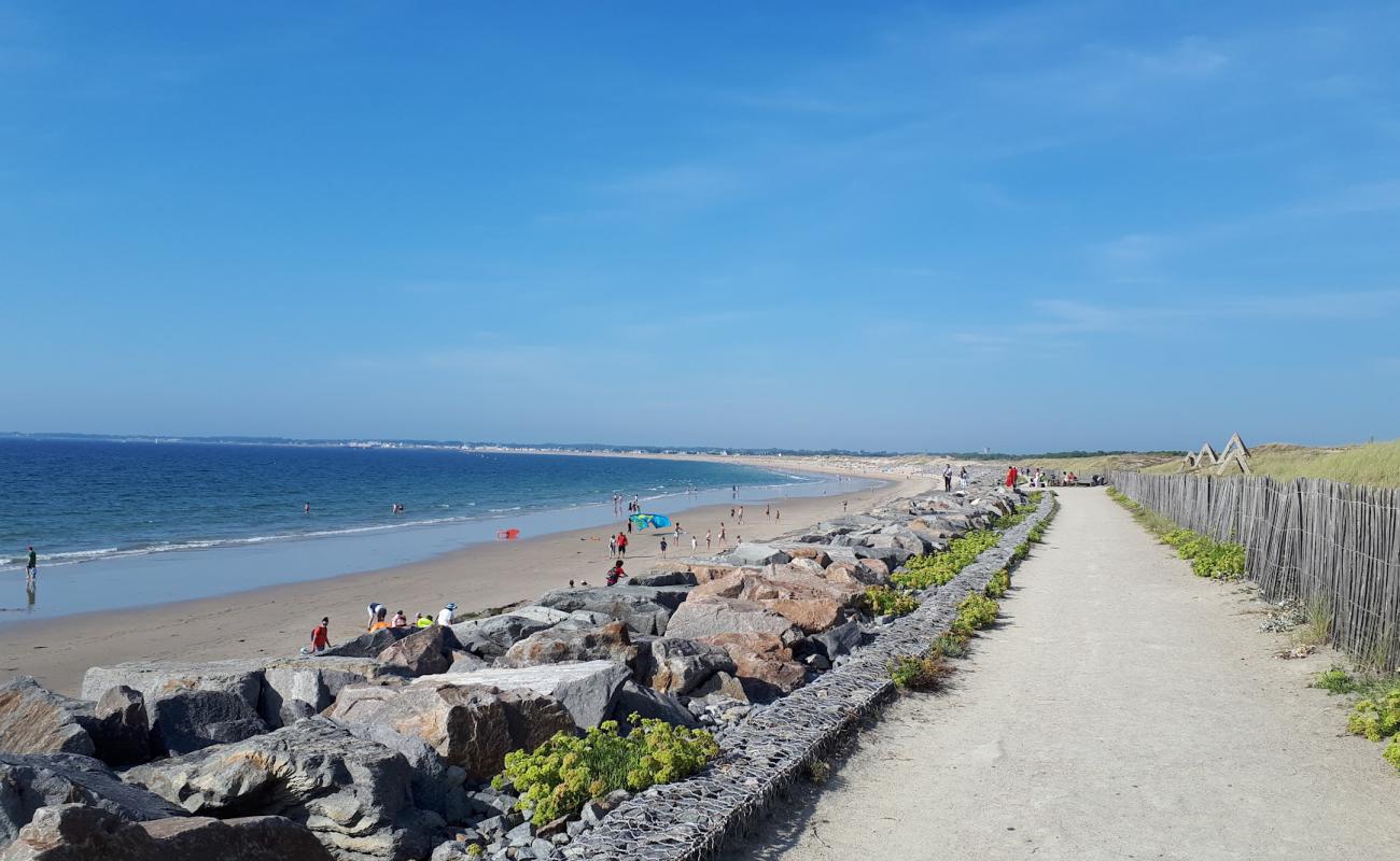 Foto af Plage de Pen Bron med lys sand overflade