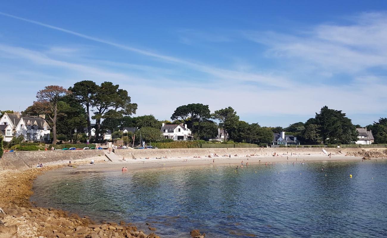 Foto af Plage de Kerbihan med lys sand overflade