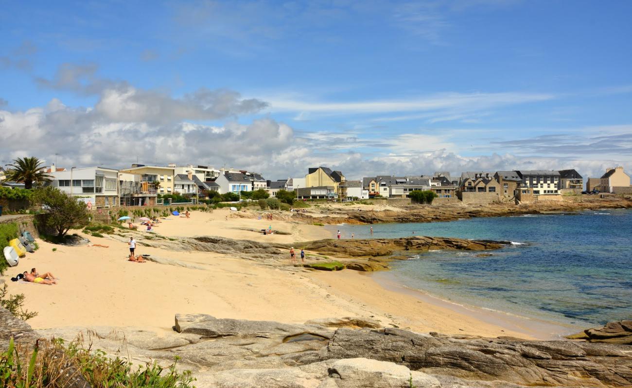 Foto af Plage de Port Fontaine med lys sand overflade