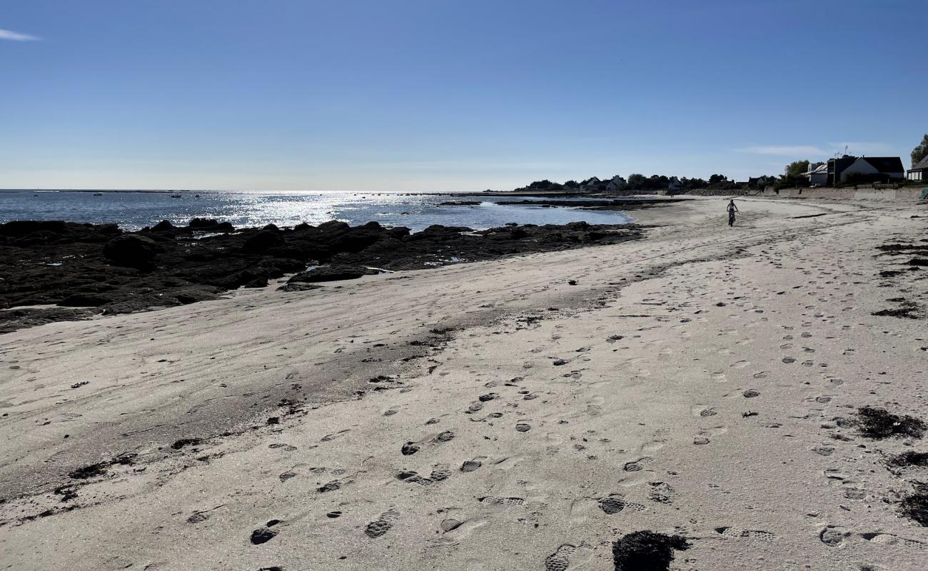 Foto af Plage de Kerfriant med lys sand overflade