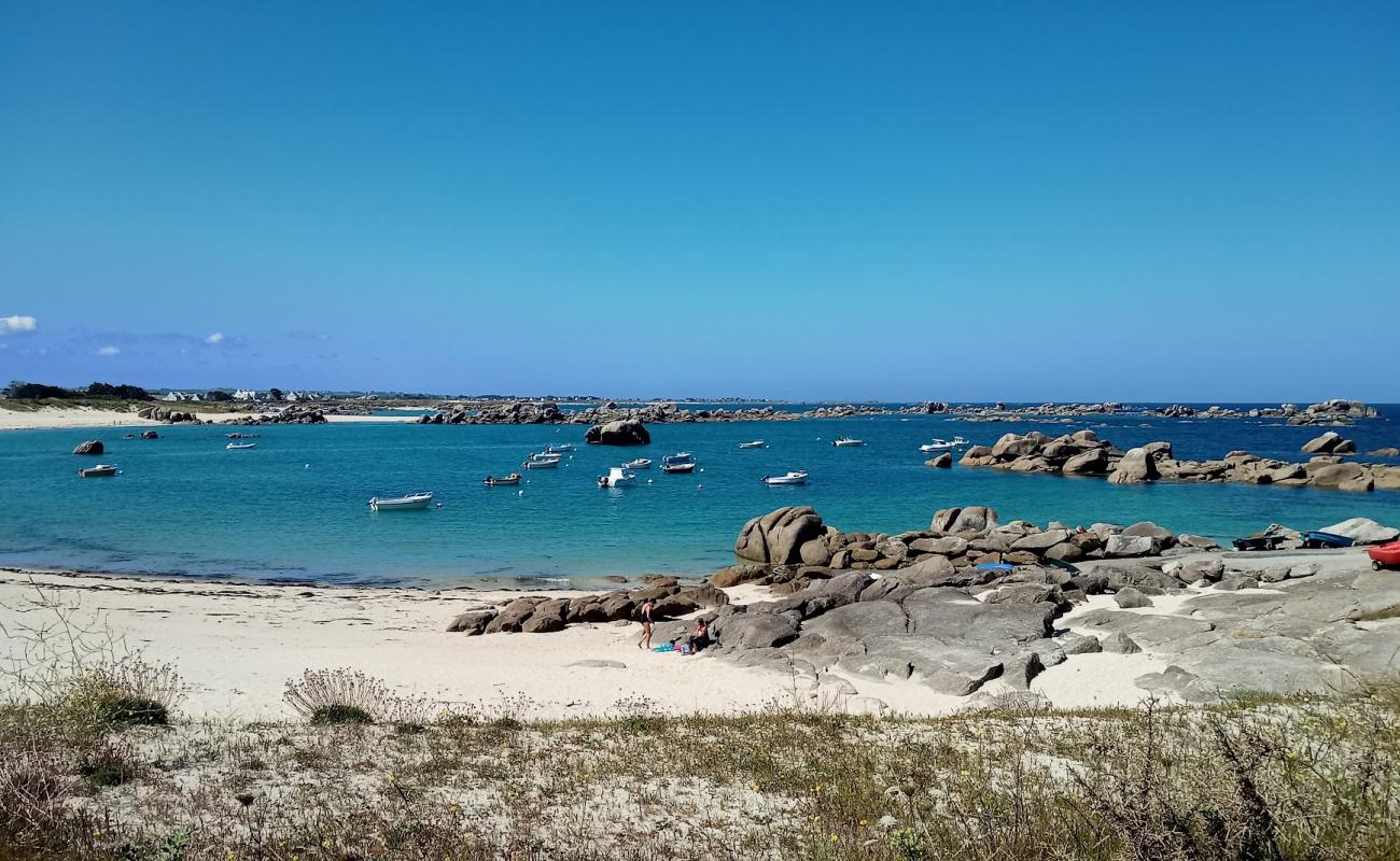 Foto af Plage Nodeven Ruduloc med lys sand overflade