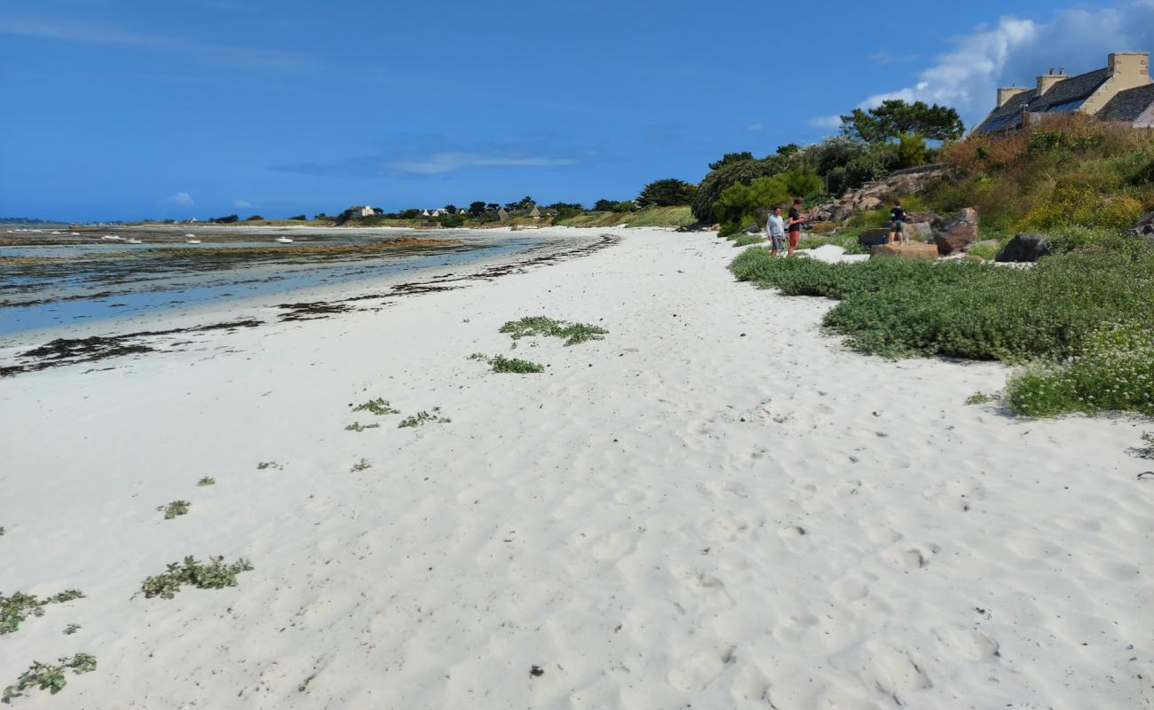 Foto af Plage du Theven med lys sand overflade