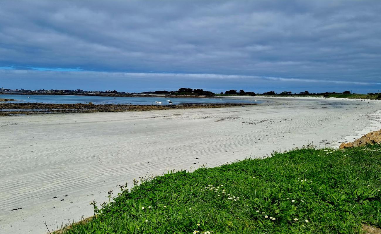 Foto af Plage du Pouldu med lys sand overflade