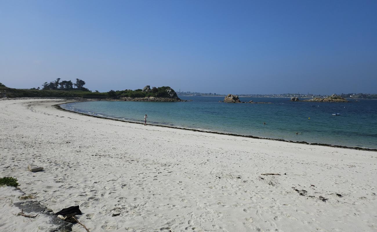 Foto af Plage de Perharidy med lys sand overflade