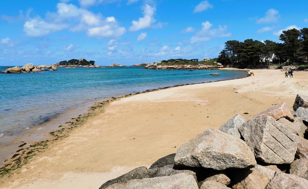 Foto af Baie de Sainte-Anne Beach med lys sand overflade