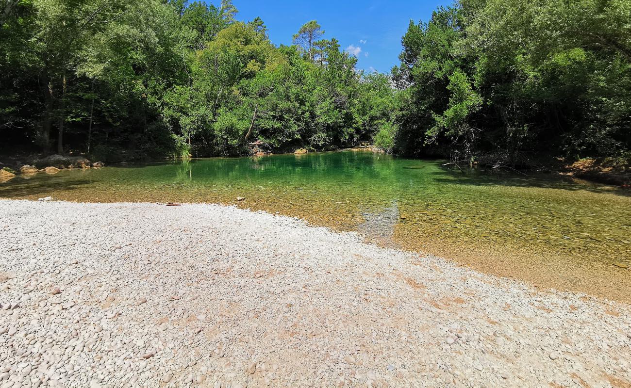 Foto af Plage De La Siagne med grå sten overflade