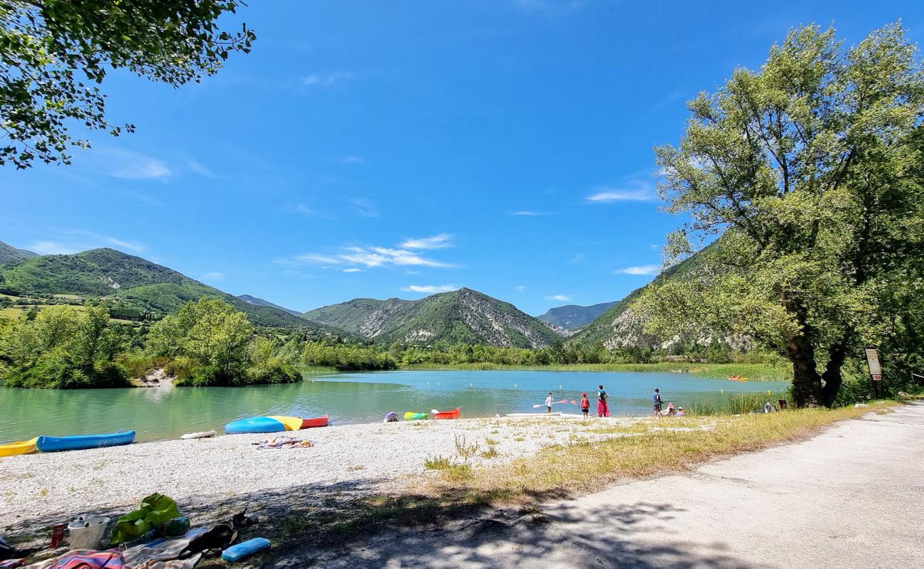 Foto af Plage Le Brec med grå fin sten overflade