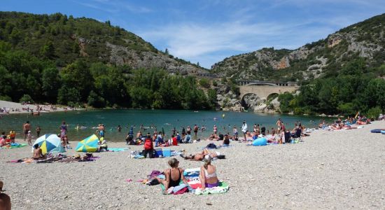 Plage du Pont du Diable