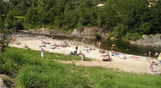 Plage de Lalevade