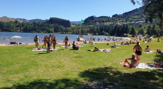 Plage du Lac de Saint Martial