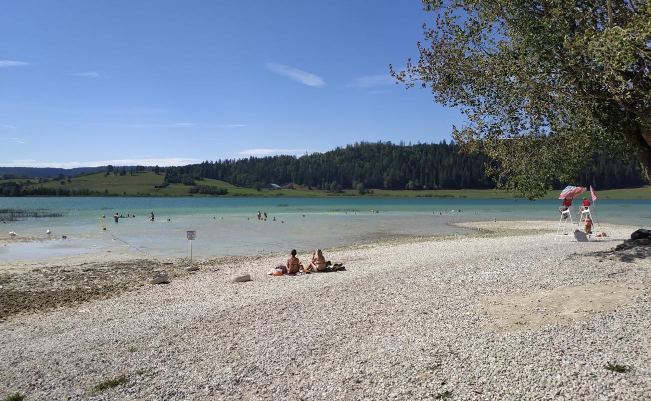 Foto af Plage du Lac De Remoray med sten overflade