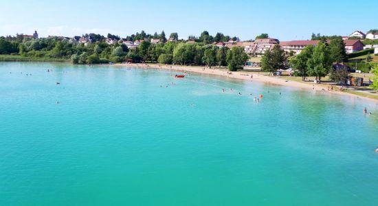 Plage Clairvaux les Lacs