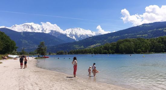 Plage du Lac de Passy