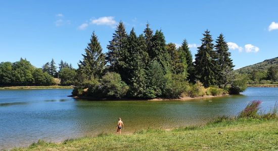 Plage du Lac de Pradelles-Cabardes