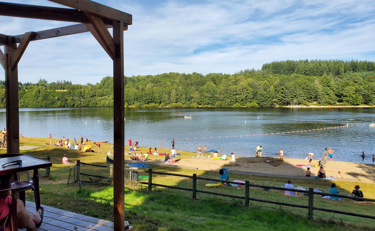 Foto af Plage du Lac de Viam med lys sand overflade