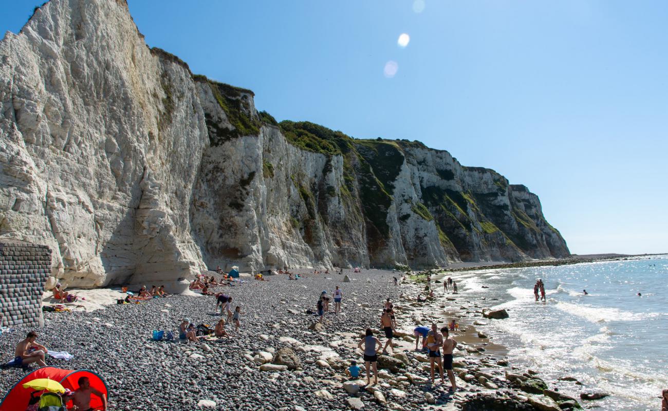 Foto af Plage de Saint Martin med grå sten overflade