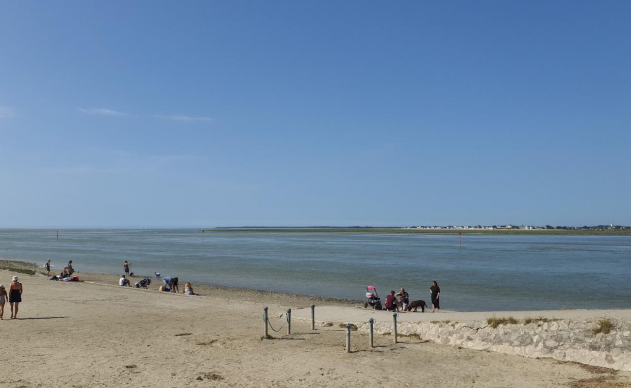 Foto af Plage de Saint-Valery-sur-Somme med lys sand overflade