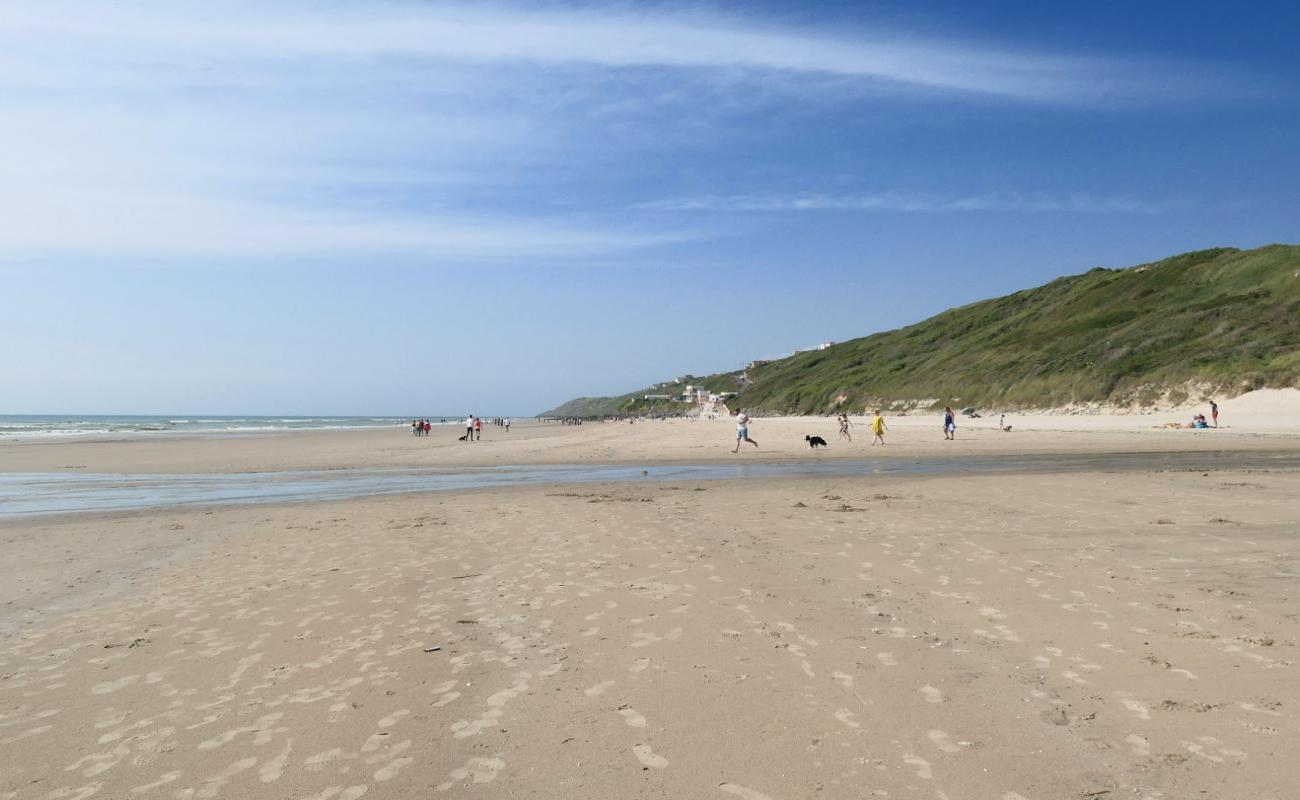 Foto af Plage Sud d'Equihen med lys sand overflade