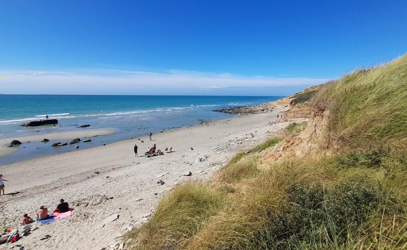 Foto af Plage Dunes De La Slack med lys sand overflade