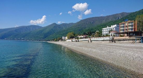 Gagra beach