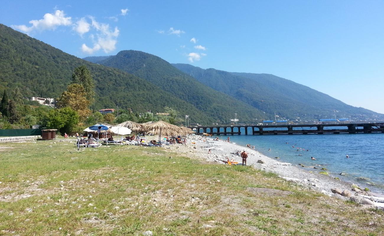 Foto af Gagra beach II med let sand og småsten overflade