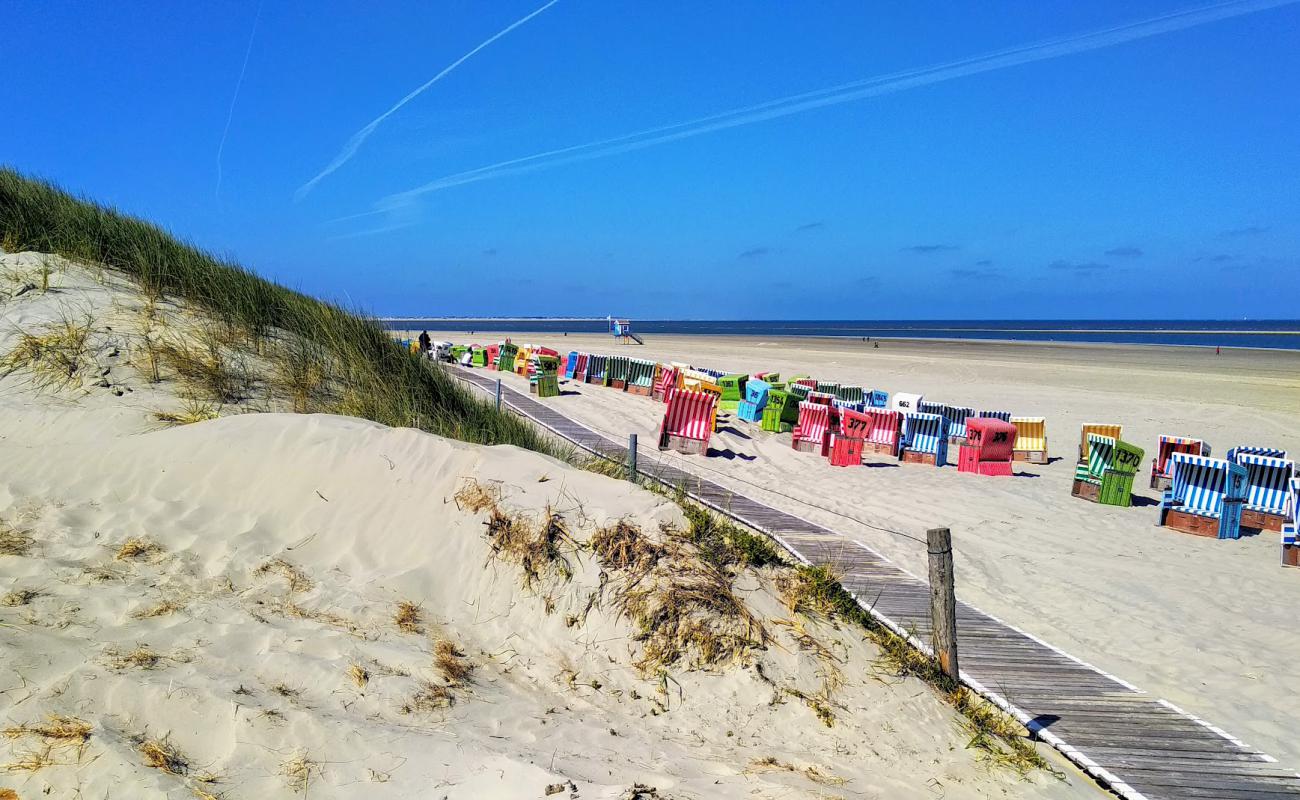 Foto af Hauptstrand Langeoog med lys sand overflade