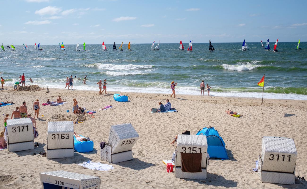 Foto af Brandenburgerstrand med lys sand overflade