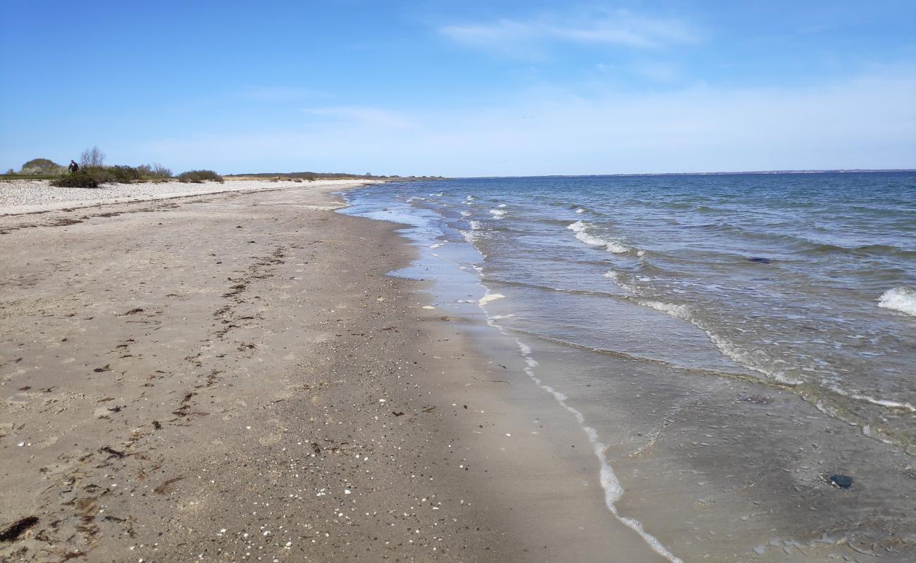 Foto af Strand Am Leuchtturm med let sand og småsten overflade